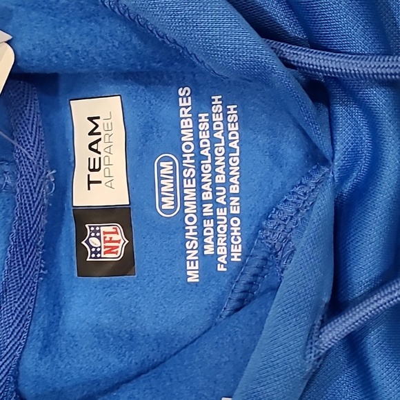 NFL Detriot Lions Hooded Sweatshirt Size Medium - Picture 7 of 8